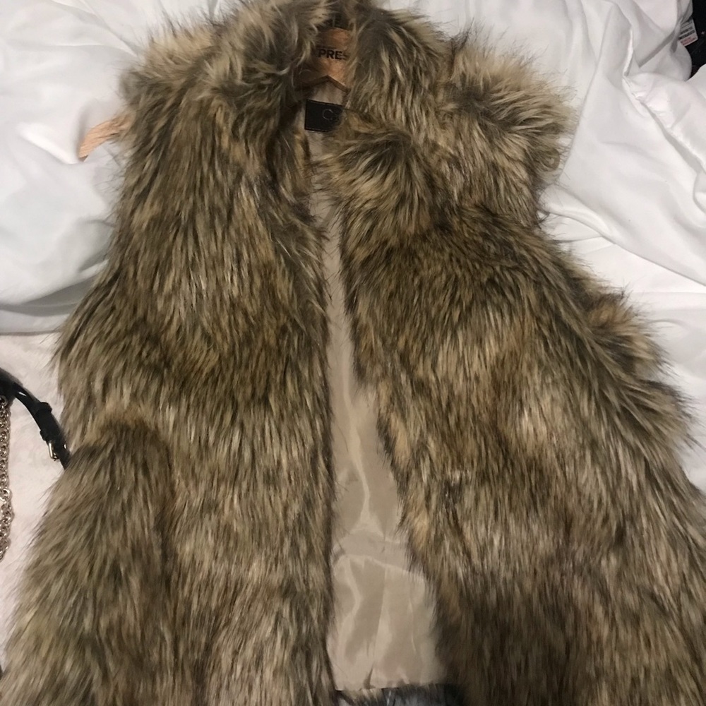 Furry vest